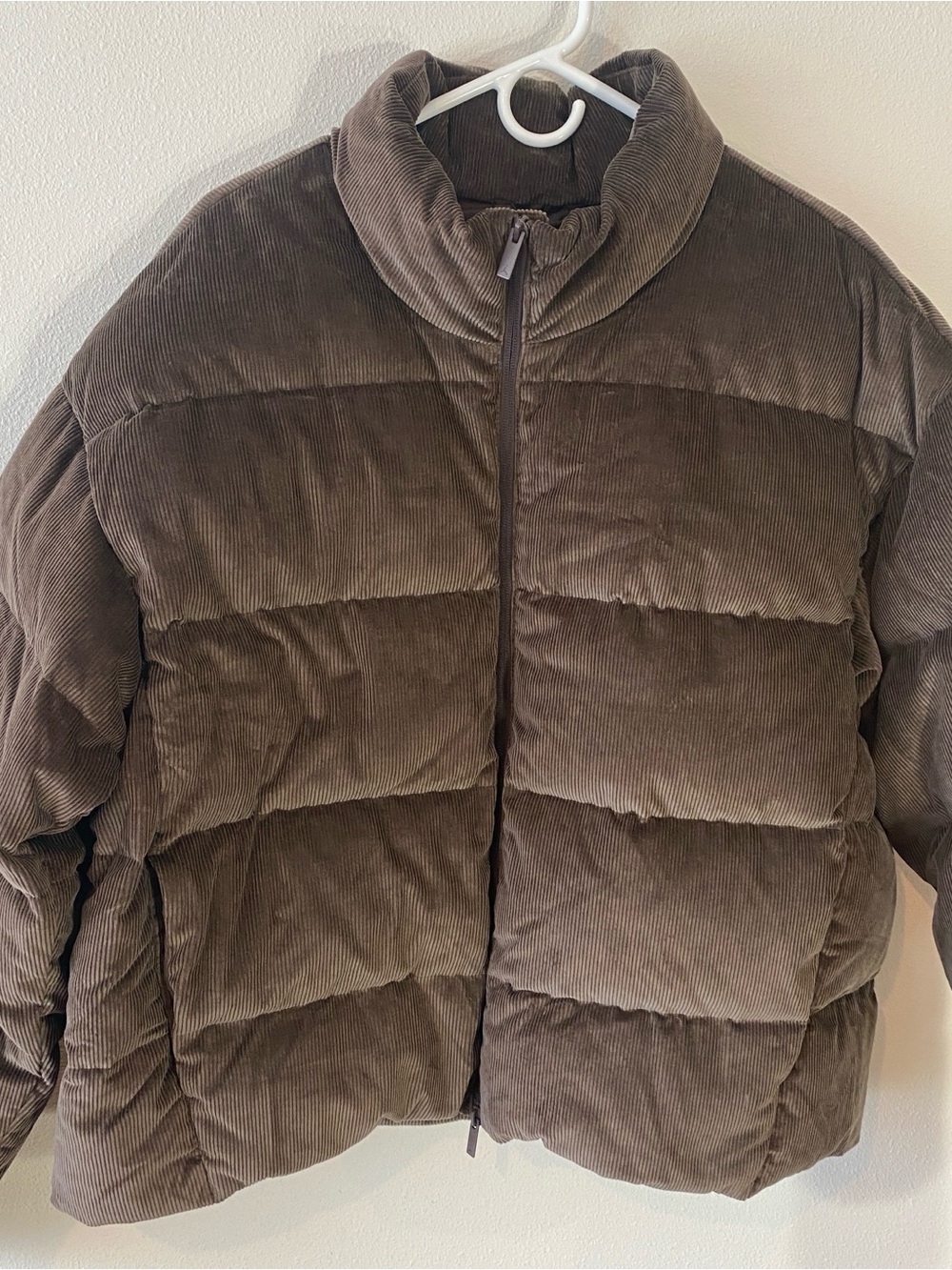 Jordan Flight Corduroy Puffer Baroque Brown HV0536-237 $250 - Large